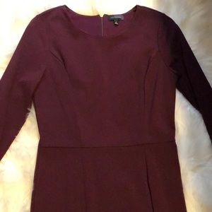 THE LIMITED Cranberry Long Sleeve Dress